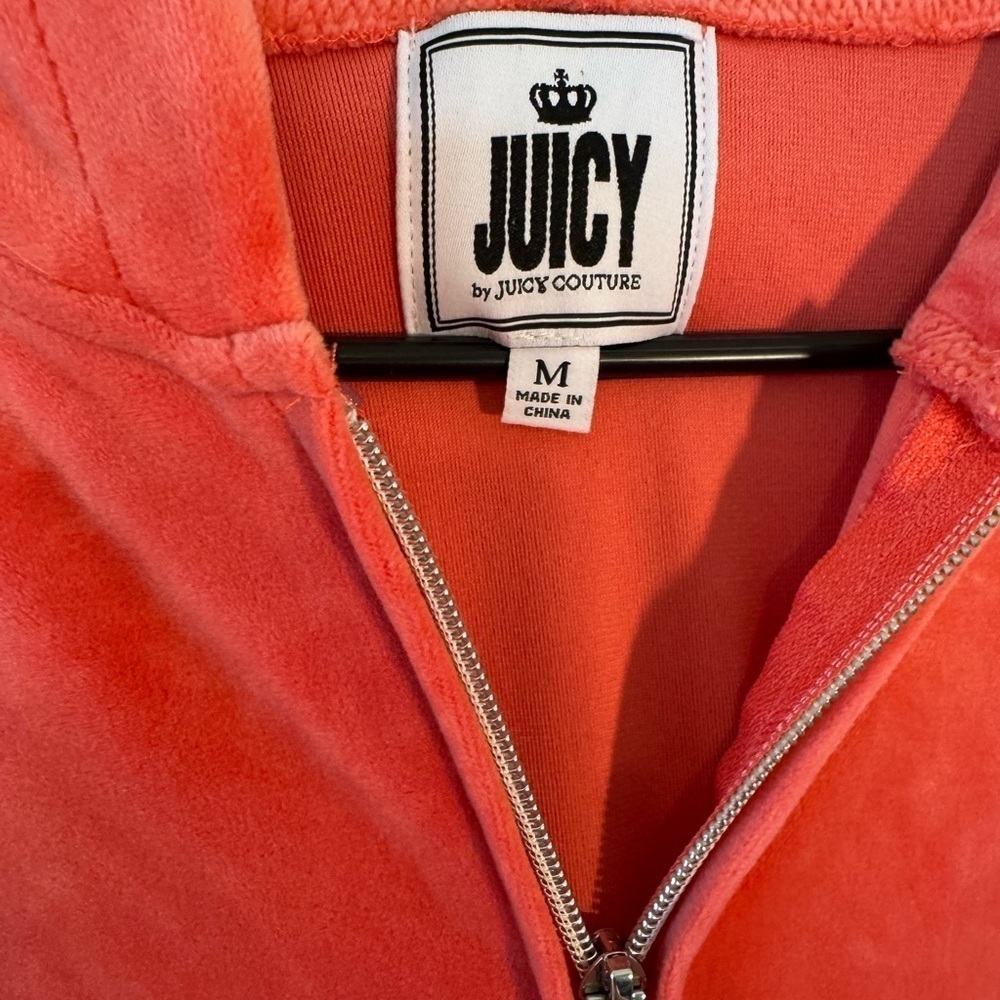 Juicy by Juicy Couture Short Sleeve Y2K Zip Up Track Jacket NWT Juniors Size M - Picture 5 of 9